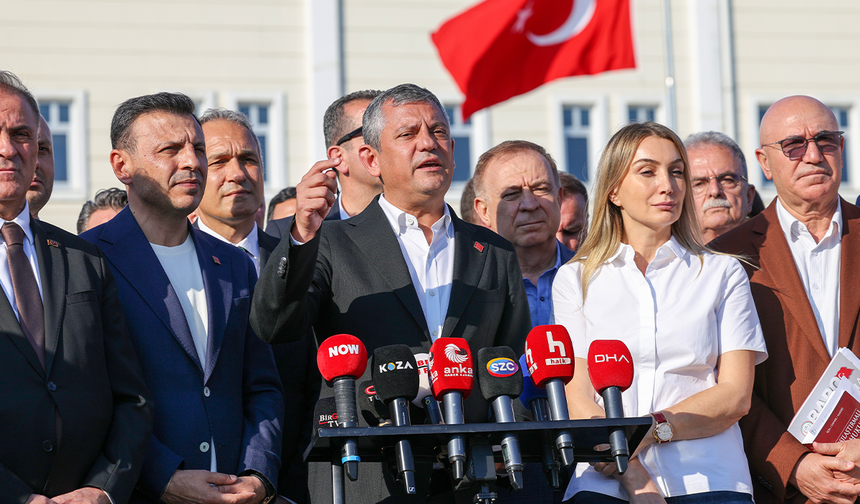 Özgür Özel, Silivri'de konuştu