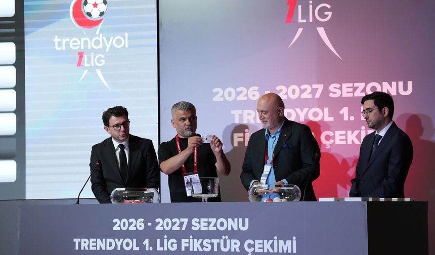 1'inci Lig'de yeni sezon fikstürü çekildi
