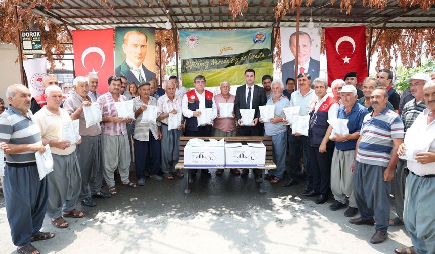 Akdeniz’de tarımsal üretime dev destek