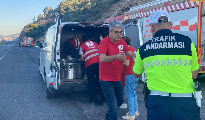 Balıkesir yangınının ikinci günü