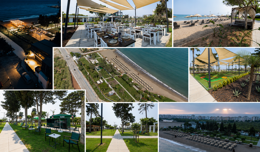 Mezitli’de tatil sitesi konforunda deniz keyfi