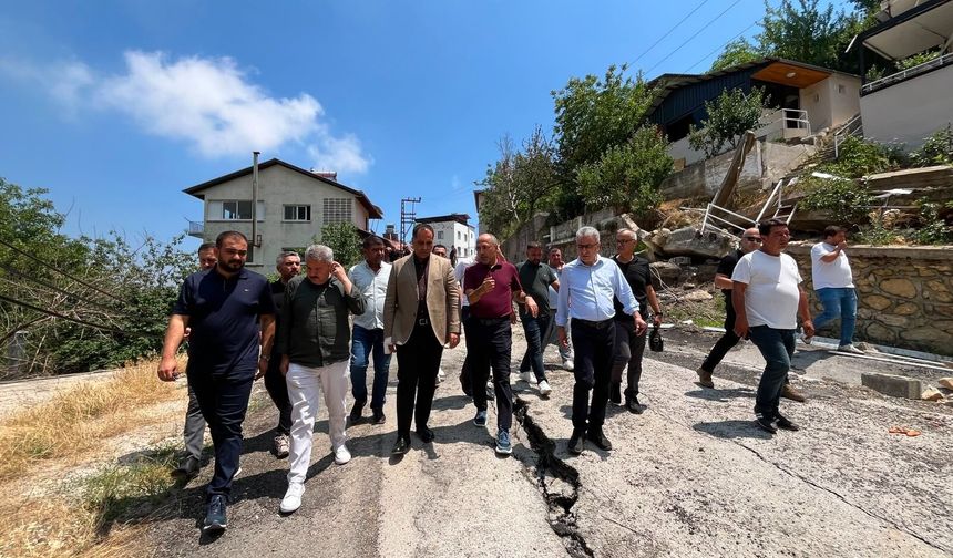 Fındıkpınarı’nda yol sorunu çözülüyor