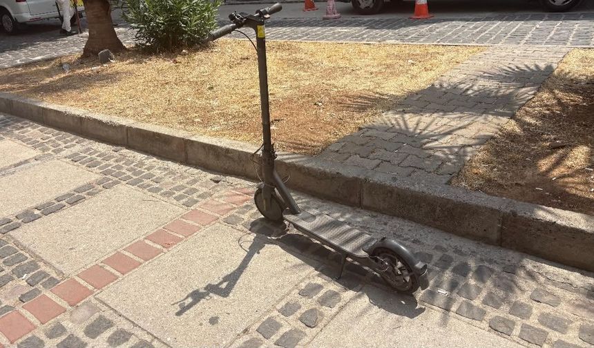 Mersin’de scooter kabusu