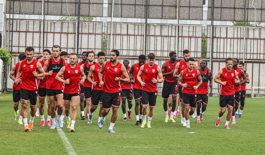 Samsunspor'da yeni sezon mesaisi
