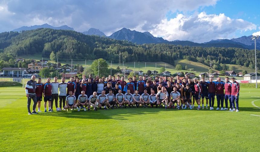 Trabzonspor, yeni sezon hazırlıklarının ikinci etabına başladı
