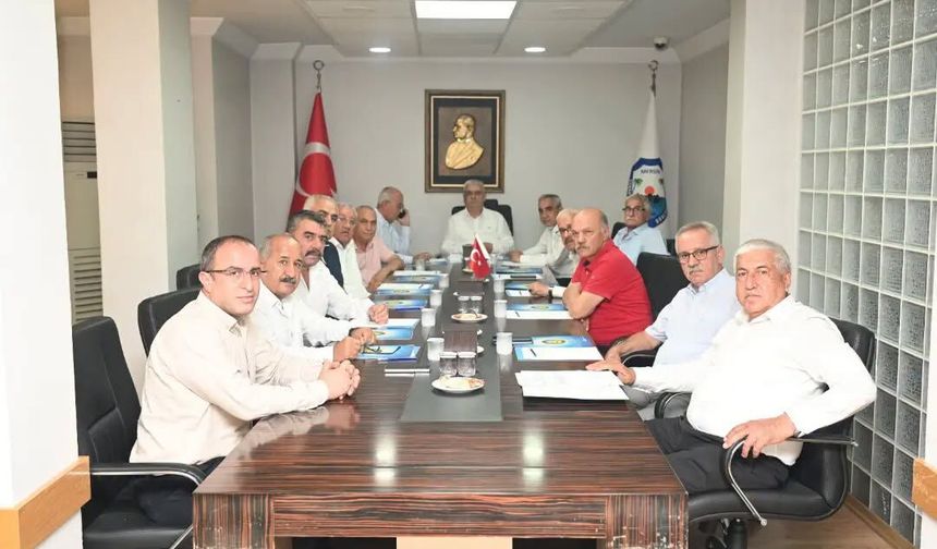 SS 1. Bölge ESKK Birliği Mersin'de toplandı