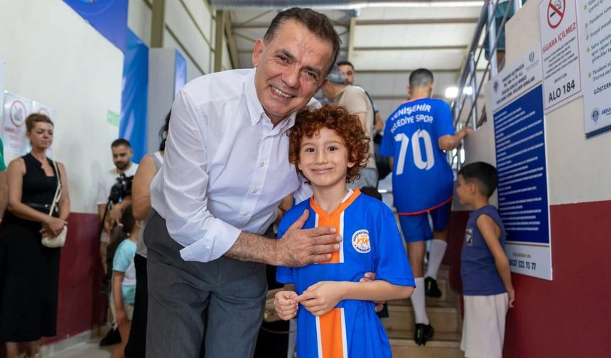 Yenişehir'de yaz spor okullarına rekor ilgi