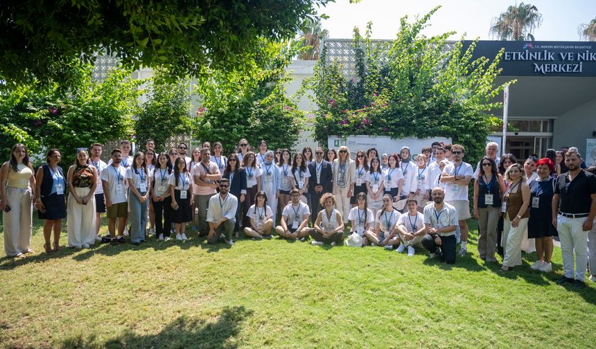 Genç peyzaj mimarları Mersin’de geleceğin kentlerini tasarlıyor