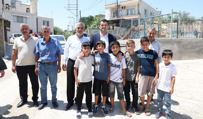 Akdeniz’de Beşikci Toroslar Mahallesini Ziyaret Etti