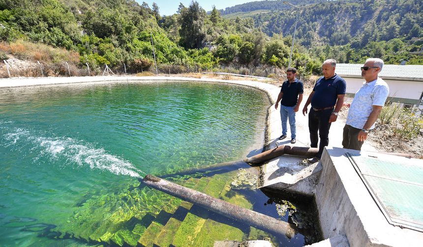 Takanlı’da sulama sorunu çelik borularla çözüldü