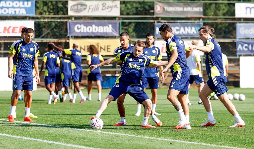 Fenerbahçe, Gençlerbirliği maçının hazırlıklarını tamamladı