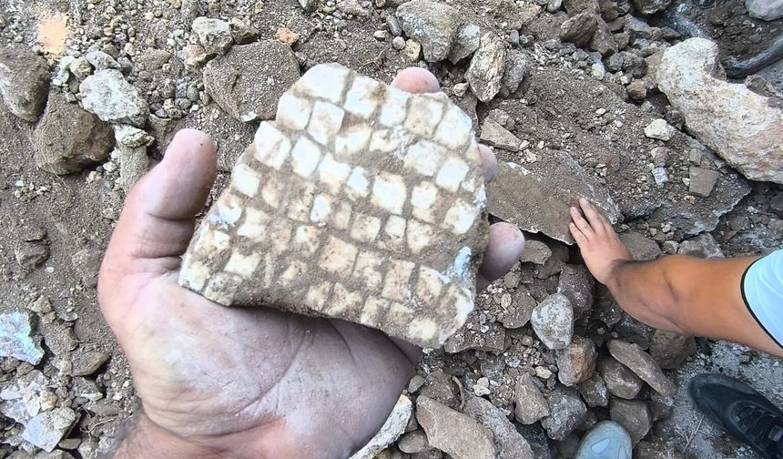 Reyhanlı’da mozaik bulundu