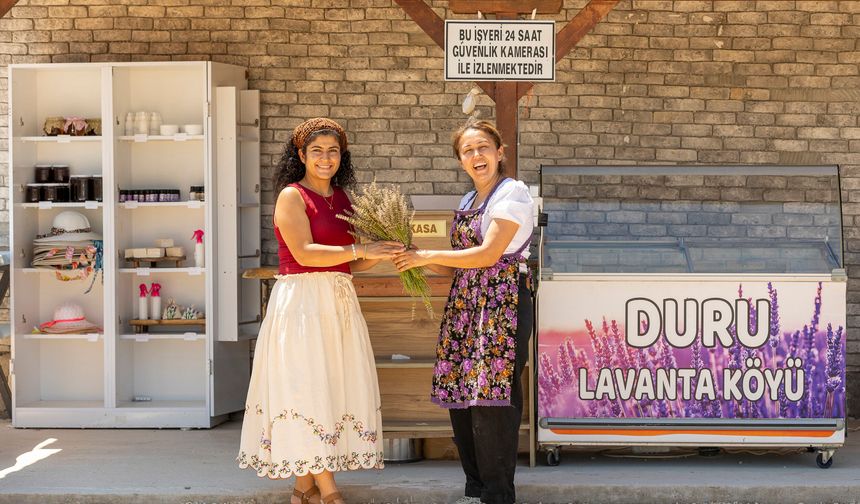 Lavanta bahçesinden katma değerli üretime