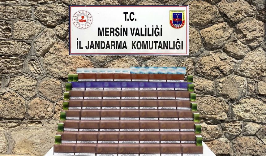 Mersin’de kaçak elektronik sigara operasyonu