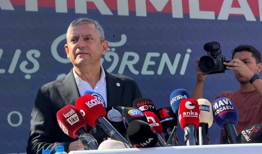 Özgür Özel: İktidara yürüyeciz