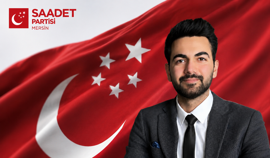 Saadet Partisi Mersin İl Gençlik Kollarında bayrak değişimi