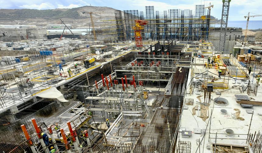 Akkuyu NGS’de önemli aşama tamamlandı