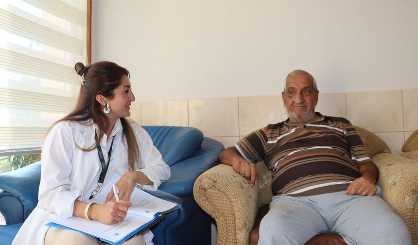 Toroslar Belediyesi, huzurevi sakinlerinin yanında