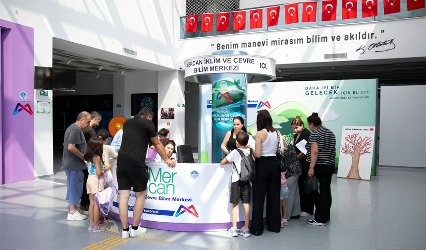 Mercan’da yazın rotası ‘Bilim ve Eğlence’ oldu