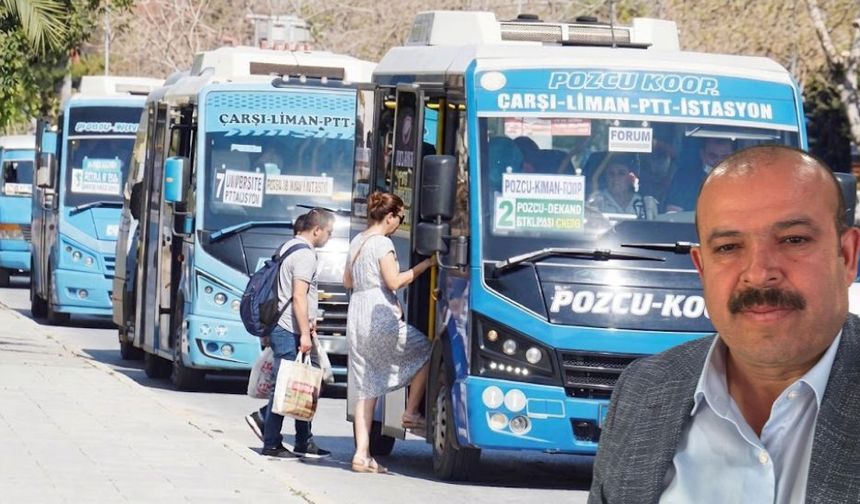 “Yakıta gelen zam dolmuş ücretlerine de yansıyor”