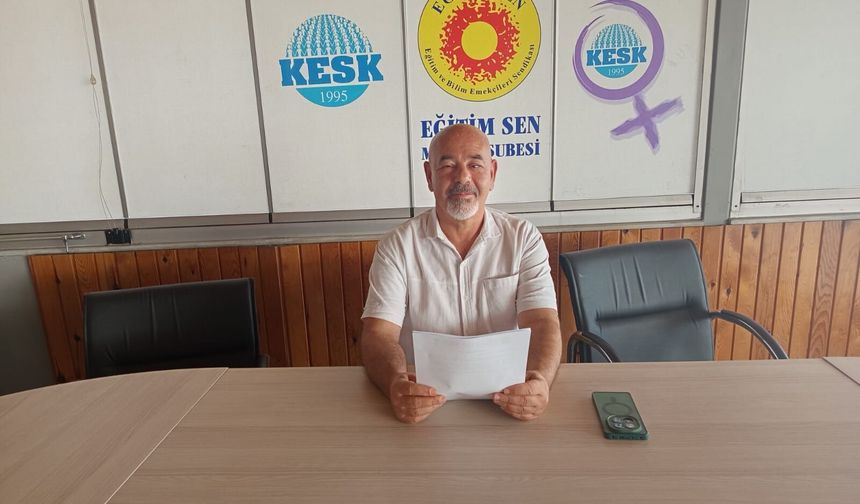 Eğitim Sen Mersin’den yeni eğitim yılı çağrısı