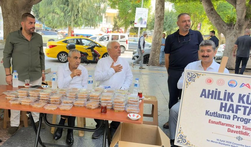 Esnaftan cuma namazı çıkışı Ahilik ikramı