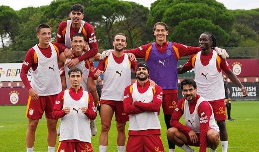 Galatasaray’da Trabzonspor öncesi hazırlıklar sürüyor