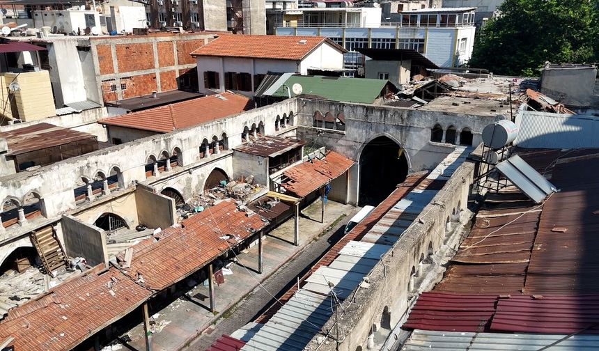 Kasaplar çarşısı tarihi dokuyla yeniden canlanacak
