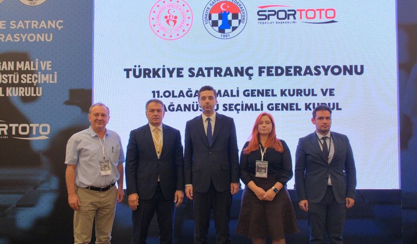 Türkiye Satranç Federasyonu'nda başkan Enes Efendioğlu oldu