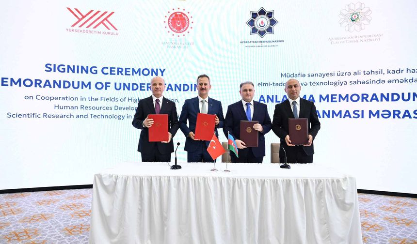 Türkiye ve Azerbaycan’dan savunma sanayisinde iş birliği