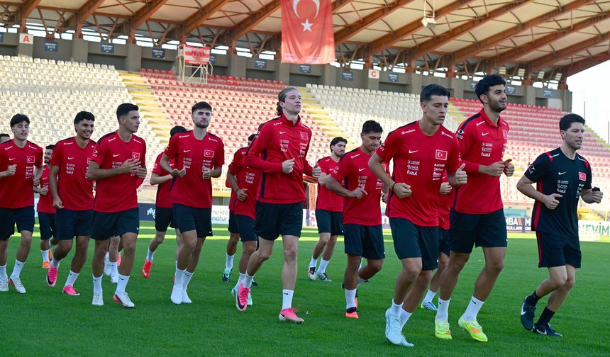 Genç milliler, Ukrayna hazırlıklarına başladı