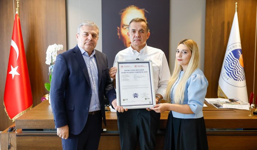 11 Bin ağaç kurtuldu, Sıfır Atık Belgesi verildi