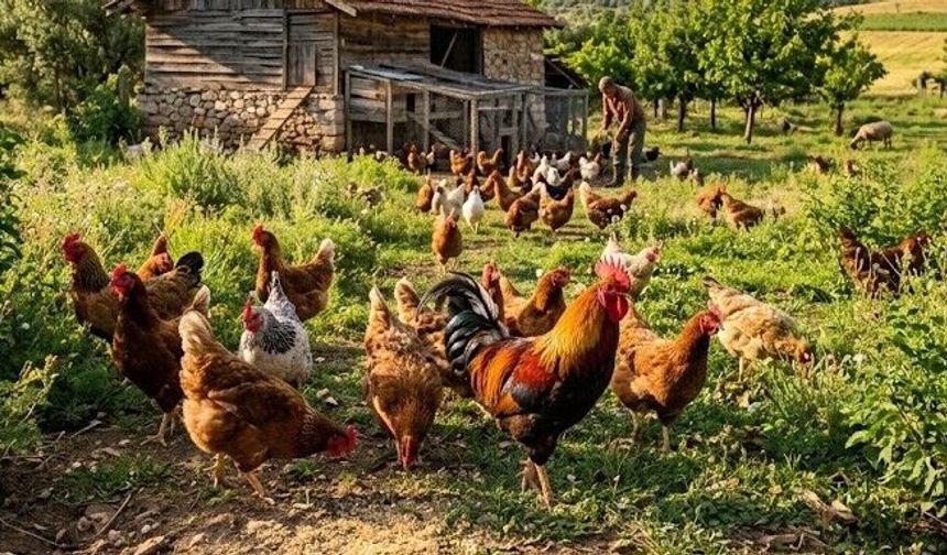 Ağustosta tavuk eti azaldı, yumurta ve süt üretimi arttı