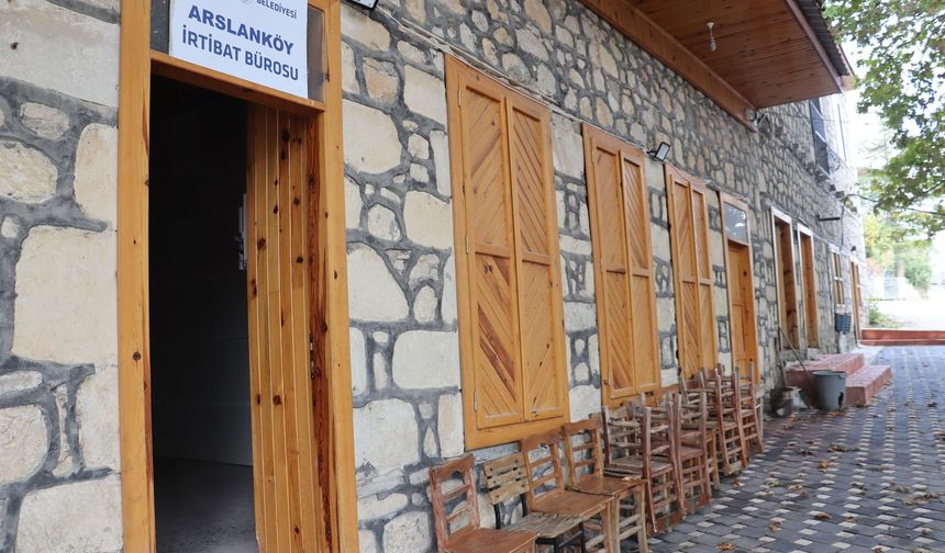 Arslanköy’ün tarihi alanı yeni yüzüne kavuştu