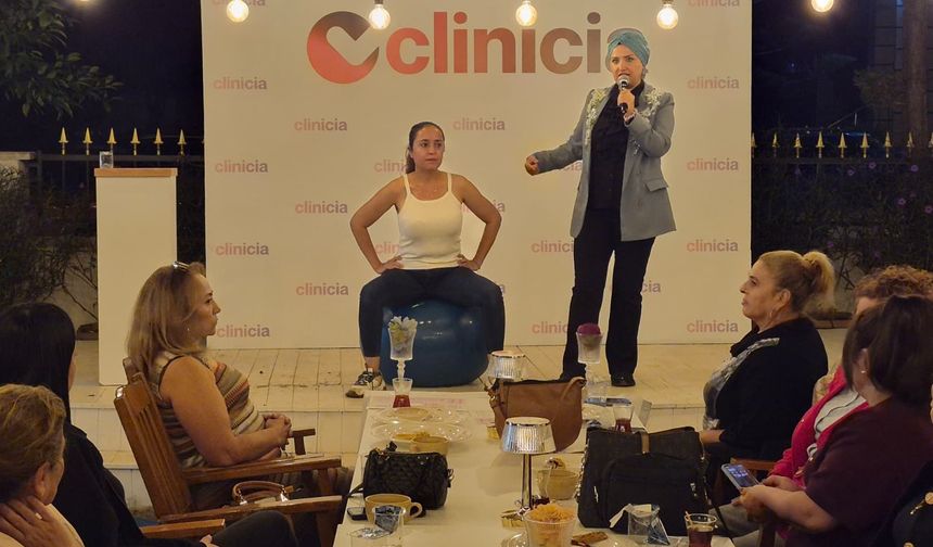 Clinicia Center’de sağlıklı yaş alma semineri düzenlendi