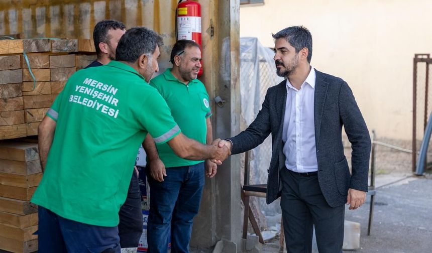 Başkanvekili Dutlu’dan belediye birimlerine ziyaret