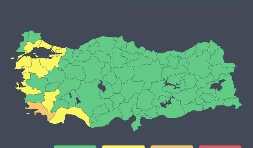 Bakanlıktan 'sağanak' uyarısı yapıldı