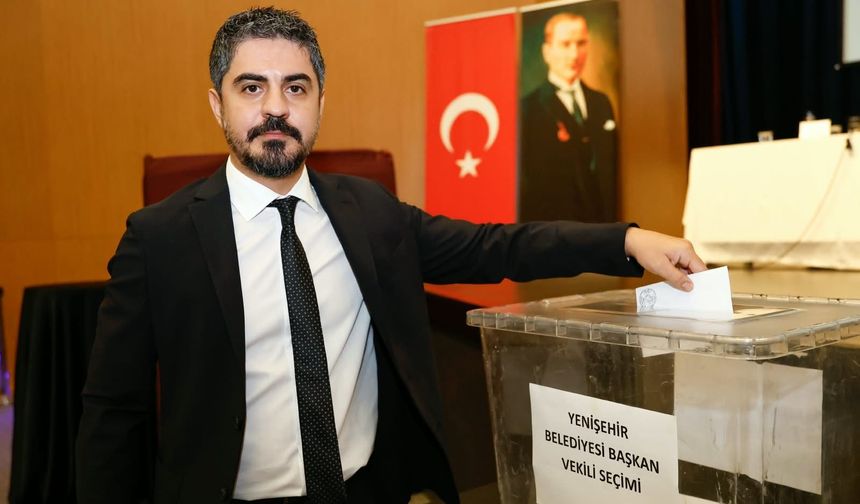 Yenişehir Belediyesi Başkan Vekili Çağdaş Dutlu oldu