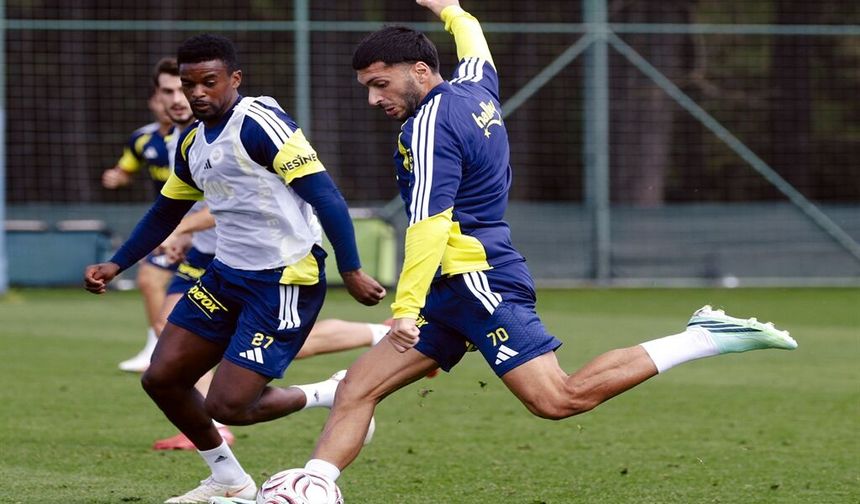 Fenerbahçe, Çaykur Rizespor maçı hazırlıklarını sürdürüyor
