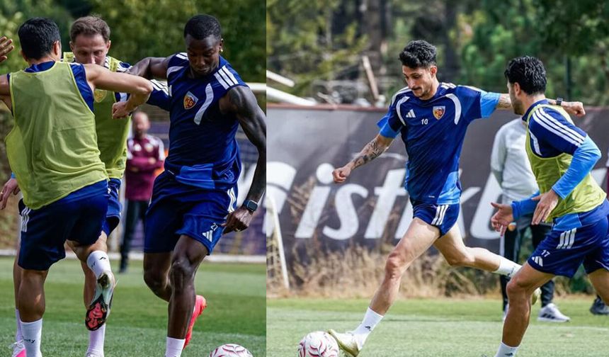 Kayserispor’da Manisa FK mesaisi sürüyor