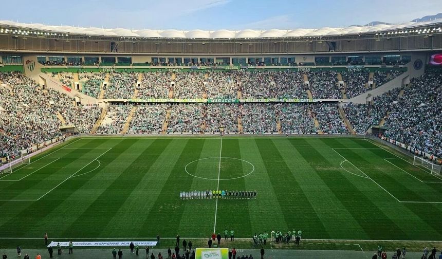 Bursaspor-Mardin 1969 Spor maçında deplasman tribünü kararı