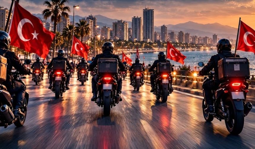 Mersin’de 29 Ekim’e özel motosiklet korteji düzenlenecek