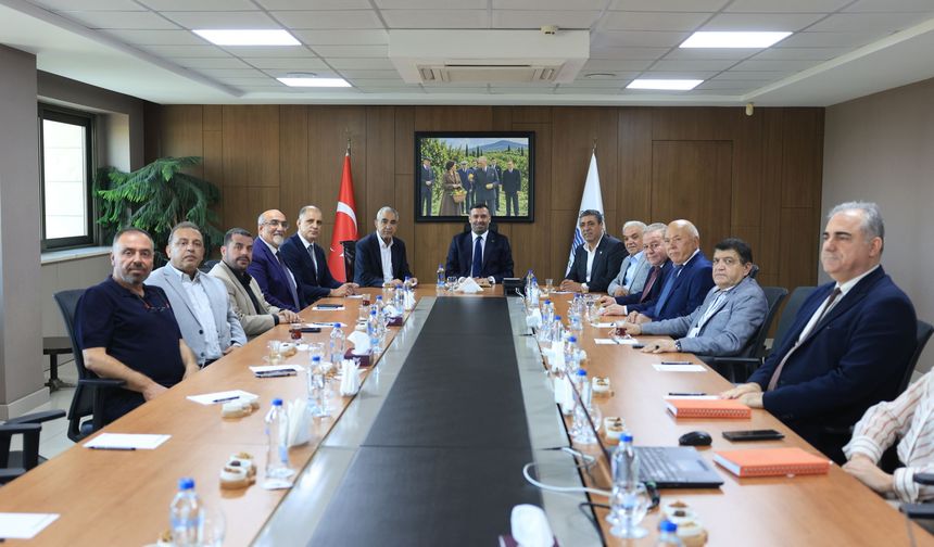 MESOB ve MTSO’dan ortak çalışma vurgusu