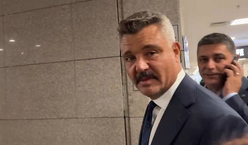 Sadettin Saran duruşma için adliyeye geldi