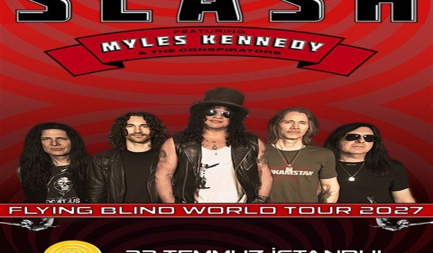 Slash, 14 yıl sonra yeniden İstanbul’da sahne alacak
