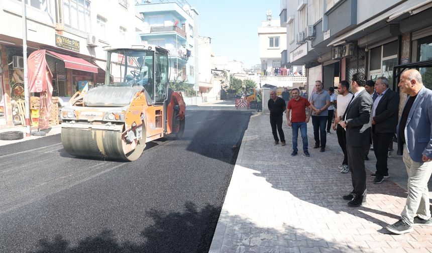 Üç Ocak Mahallesi sokaklarında yenilenmesi çalışması