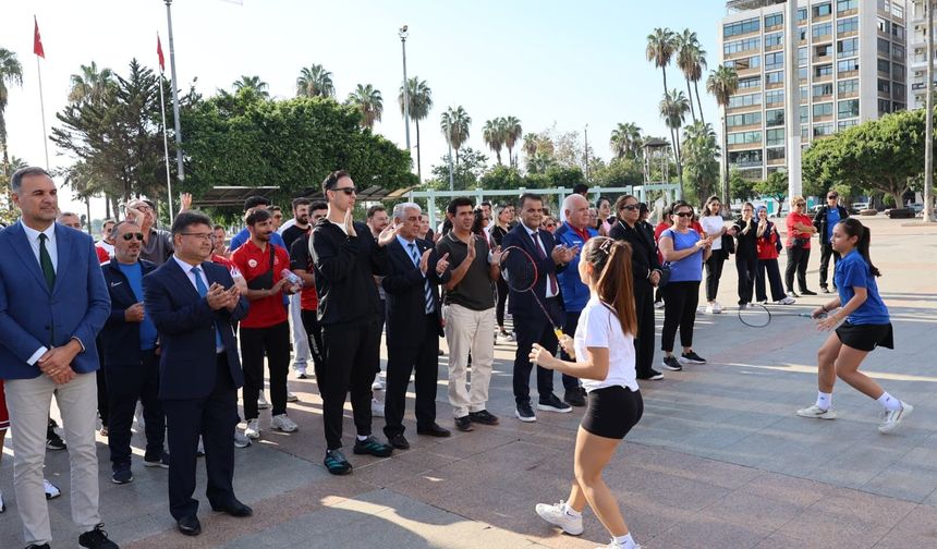 Mersin’de Amatör Spor Haftası coşkusu başladı