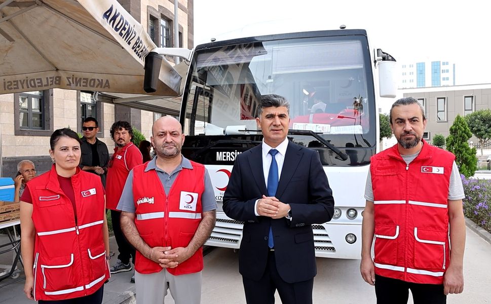 Akdeniz’de Kan Bağışı Kampanyasına Destek