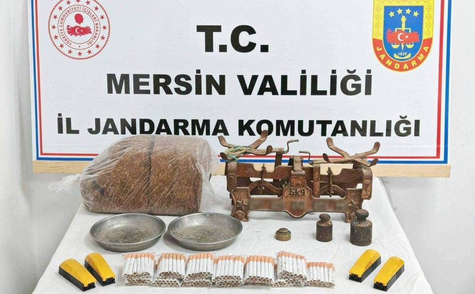 Bozyazı’da Jandarmadan Kaçak Sigara Operasyonu