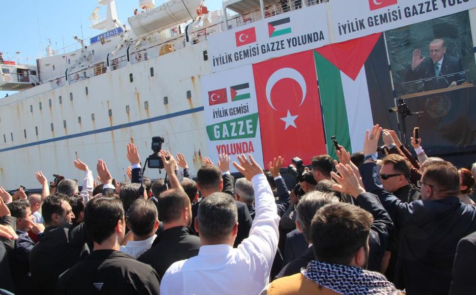 Gazze’ye Giden 17. İyilik Gemisi Mısır’a Ulaştı